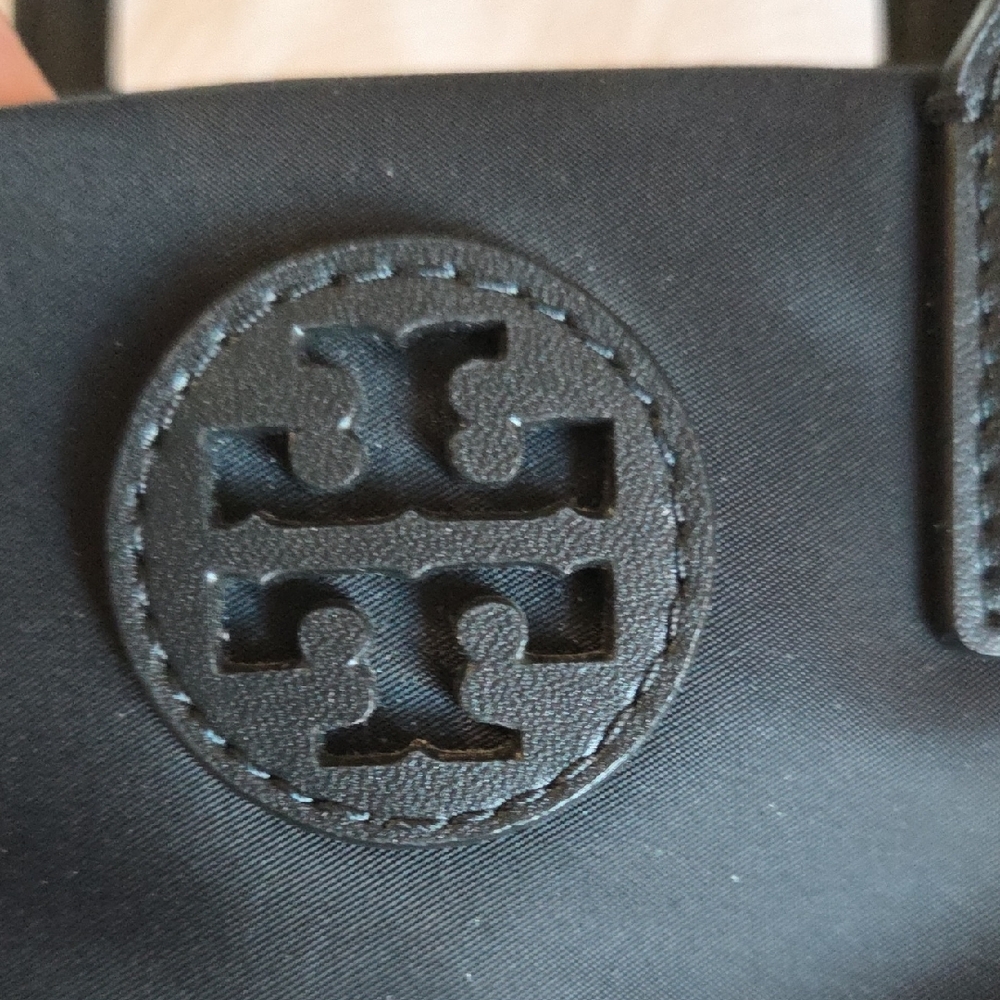 Tory Burch Black Mini Bag with Gold Accents - Picture 2 of 7